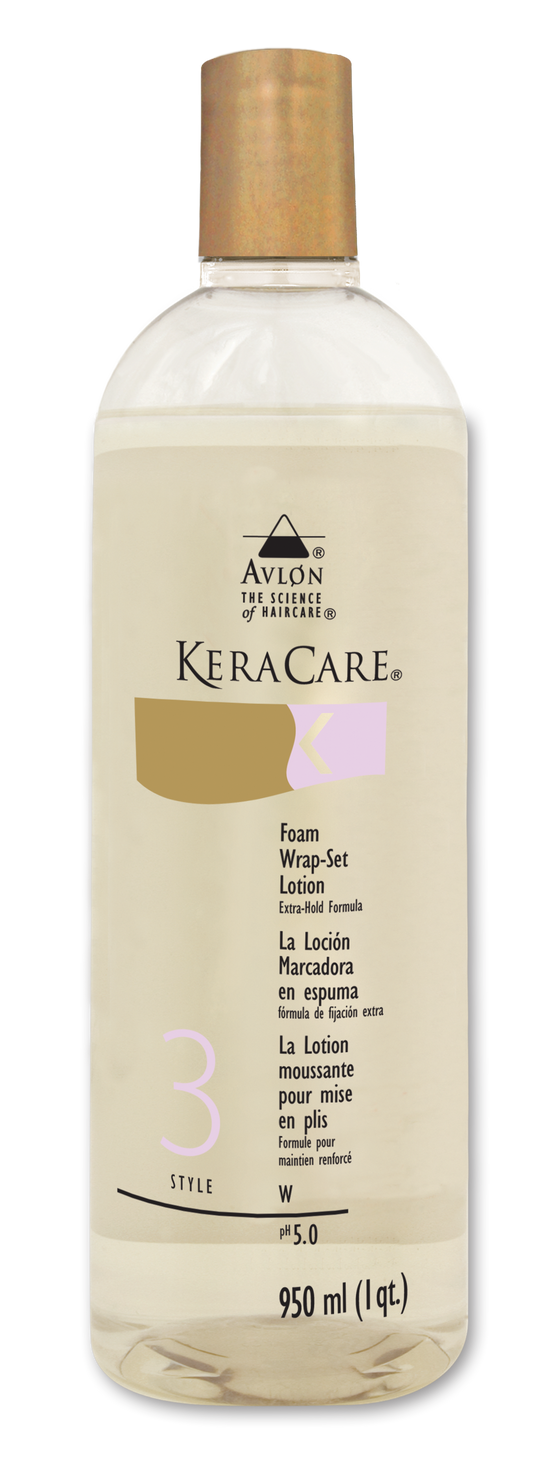 KeraCare Foam Wrap-Set Lotion (Extra-Hold)