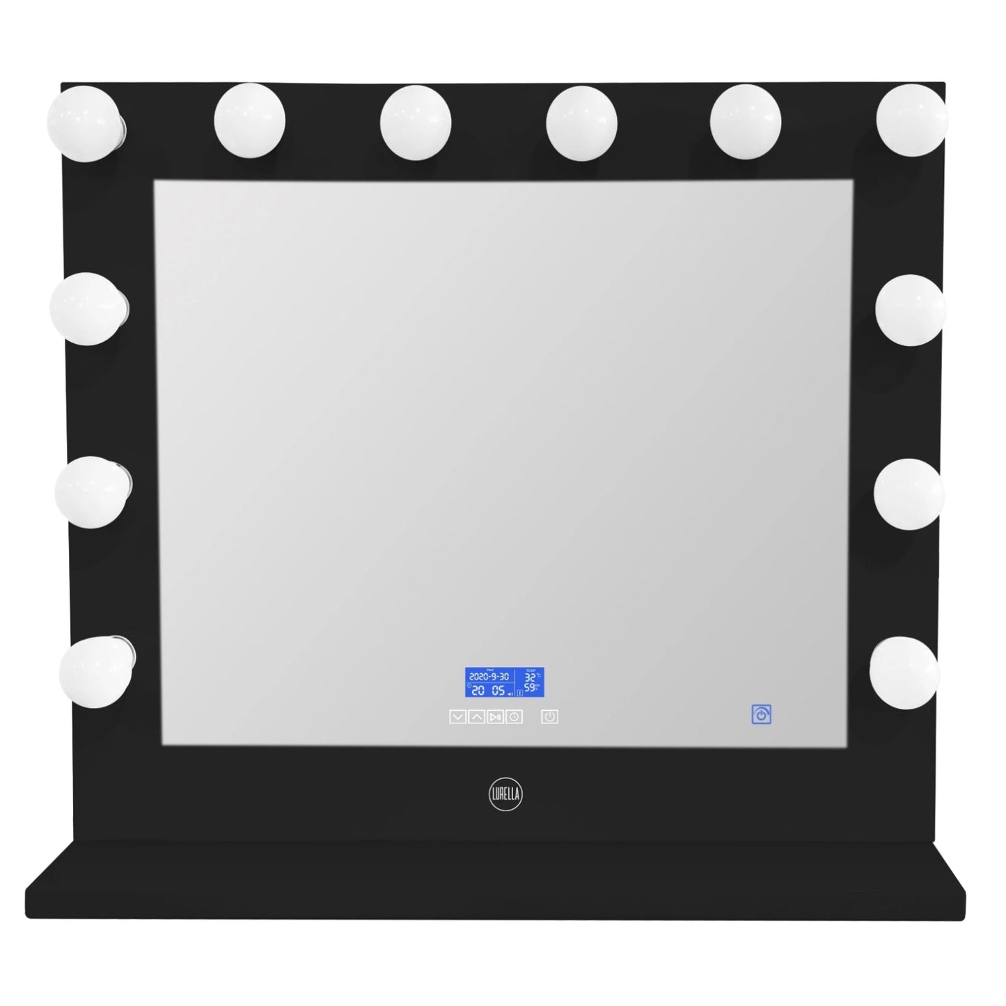 12 Bulb Glam Bluetooth Vanity Mirror